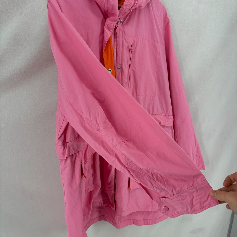 J. Crew Pink and Orange Utility Jacket - Picture 7 of 11